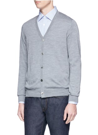 Front View - Click To Enlarge - TOMORROWLAND - Merino wool cardigan