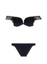 Main View - Click To Enlarge - ZIMMERMANN - 'Corsair Shoulder Frill' mesh ruffle bikini set