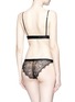 Back View - Click To Enlarge - 72930 - 'Wild Rose' lace full briefs