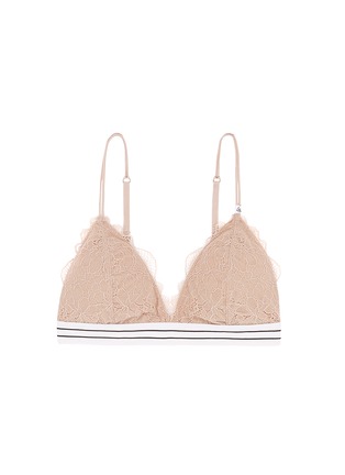 Main View - Click To Enlarge - 72930 - 'Darling' stripe band guipure lace bralette