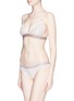 Figure View - Click To Enlarge - 72930 - 'Eve' stripe band guipure lace briefs