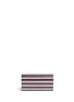 Back View - Click To Enlarge - TORY BURCH - 'Rayna' stripe resin clutch