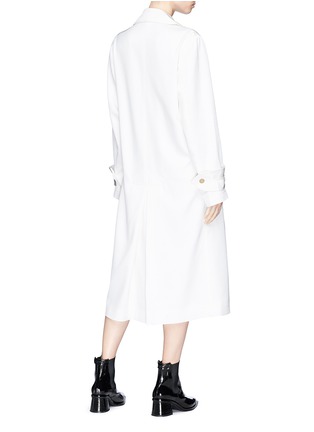 Back View - Click To Enlarge - DION LEE - Layered double-breasted trench coat