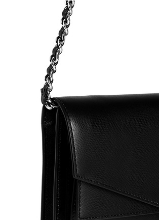 Detail View - Click To Enlarge - TORY BURCH - 'T-Lock' saffiano leather bag