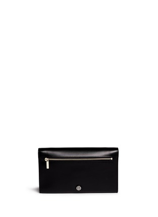 Back View - Click To Enlarge - TORY BURCH - 'T-Lock' saffiano leather bag