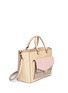 Front View - Click To Enlarge - TORY BURCH - 'T-lock' saffiano leather tote
