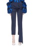Main View - Click To Enlarge - HELLESSY - 'Morten' knot sash crepe cropped pants