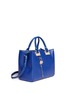 Front View - Click To Enlarge - SOPHIE HULME - 'Mini Beaumont' adjustable leather tote
