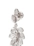 Detail View - Click To Enlarge - CZ BY KENNETH JAY LANE - 'Foliate' cubic zirconia drop earrings
