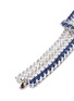 Detail View - Click To Enlarge - CZ BY KENNETH JAY LANE - Cubic zirconia crossover link bracelet