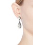 Figure View - Click To Enlarge - CZ BY KENNETH JAY LANE - Cubic zirconia glass pearl teardrop earrings
