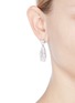 Figure View - Click To Enlarge - CZ BY KENNETH JAY LANE - Cubic zirconia pear drop earrings