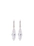 Main View - Click To Enlarge - CZ BY KENNETH JAY LANE - Cubic zirconia marquise drop earrings