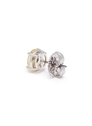 Detail View - Click To Enlarge - CZ BY KENNETH JAY LANE - Cubic zirconia stud earrings
