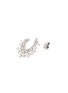Detail View - Click To Enlarge - CZ BY KENNETH JAY LANE - Cubic zirconia marquise hoop earrings