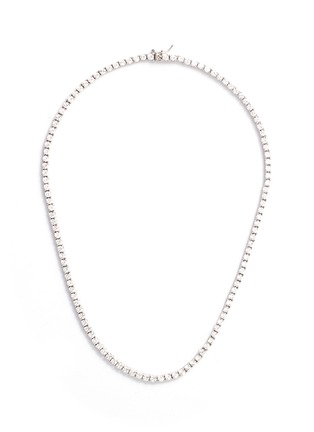 Main View - Click To Enlarge - CZ BY KENNETH JAY LANE - Cubic zirconia tennis necklace