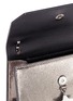 Detail View - Click To Enlarge - JIMMY CHOO - 'Selena Gle' metallic leather crossbody bag