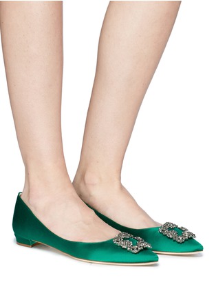 Manolo Hangisi Flats Deals, 54% OFF | lagence.tv