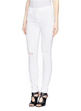Front View - Click To Enlarge - J BRAND - Maria' high rise skinny jeans