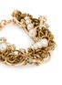 Detail View - Click To Enlarge - LULU FROST - 'Kinship' jewel ring twist chain pearl bracelet