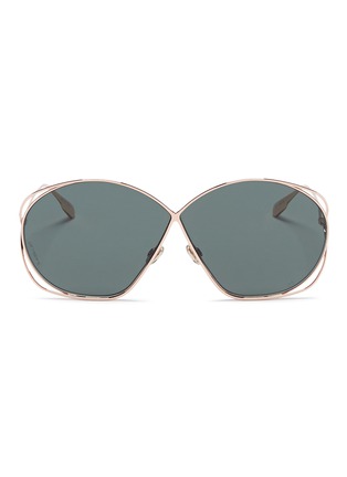 Main View - Click To Enlarge - DIOR - 'Dior Stellaire 2' metal round sunglasses