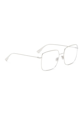 Figure View - Click To Enlarge - DIOR - 'Dior Stellaire O1' metal square optical glasses