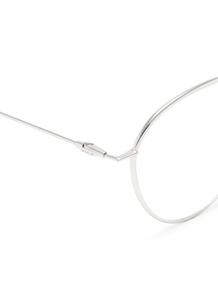 Detail View - Click To Enlarge - DIOR - 'Dior Stellaire O2' metal round optical glasses
