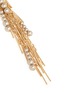 Detail View - Click To Enlarge - MOUNSER - 'Reverb' fringe pearl assymetric earrings