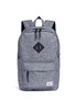 Main View - Click To Enlarge - HERSCHEL SUPPLY CO. - 'HERITAGE' POLKA DOT PRINT CANVAS MID-VOLUME 14.5L BACKPACK