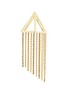 Main View - Click To Enlarge - OLIVIA YAO - 'Ivory' cutout pyramid chain single magnet clip earring