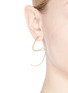 Figure View - Click To Enlarge - OLIVIA YAO - 'Pearl Swirl' 14k filled gold beaded earrings