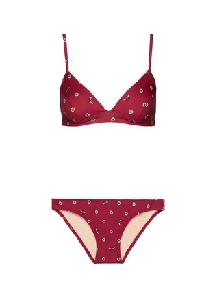 Main View - Click To Enlarge - 10916 - 'Rianne' daisy bee print bikini set
