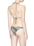 Back View - Click To Enlarge - VIX - 'Pearl Black Ripple' bikini top