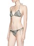 Figure View - Click To Enlarge - VIX - 'Pearl Black Ripple' bikini top