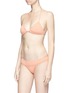 Figure View - Click To Enlarge - VIX - 'Boucle Ripple' ruffle edge bikini bottoms
