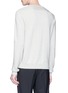 Back View - Click To Enlarge - SAINT LAURENT - 'Heaven' embroidered virgin wool sweater