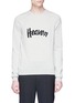 Main View - Click To Enlarge - SAINT LAURENT - 'Heaven' embroidered virgin wool sweater