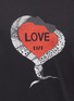 Detail View - Click To Enlarge - SAINT LAURENT - 'Love 1974' print T-shirt