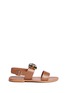 Main View - Click To Enlarge - MARNI - Crystal leather sandals