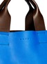 Detail View - Click To Enlarge - MARNI - Colourblock leather tote