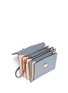 Detail View - Click To Enlarge - MARNI - 'Trunk' large accordion leather flap bag