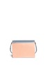 Back View - Click To Enlarge - MARNI - 'Trunk' large accordion leather flap bag