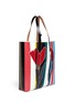Front View - Click To Enlarge - MARNI - Tulip print canvas tote