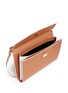 Detail View - Click To Enlarge - MARNI - 'File' triple accordion leather clutch