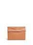 Main View - Click To Enlarge - MARNI - 'File' triple accordion leather clutch