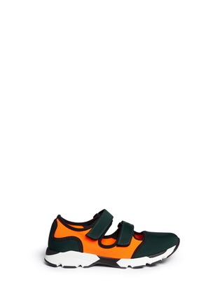Main View - Click To Enlarge - MARNI - Colourblock double band sneakers