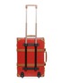 Detail View - Click To Enlarge - GLOBE-TROTTER - Centenary 20" trolley case – Red/Tan