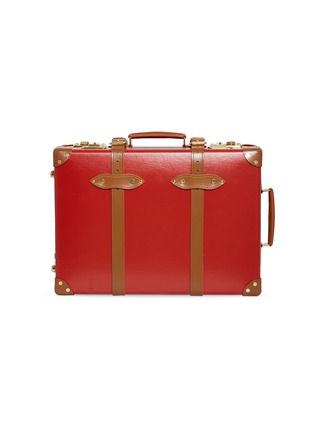 Main View - Click To Enlarge - GLOBE-TROTTER - Centenary 20" trolley case – Red/Tan