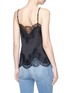 Back View - Click To Enlarge - ALICE & OLIVIA - 'Sondra' floral lace trim silk satin camisole