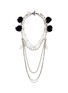 Main View - Click To Enlarge - VENNA - Multi chain pompom necklace